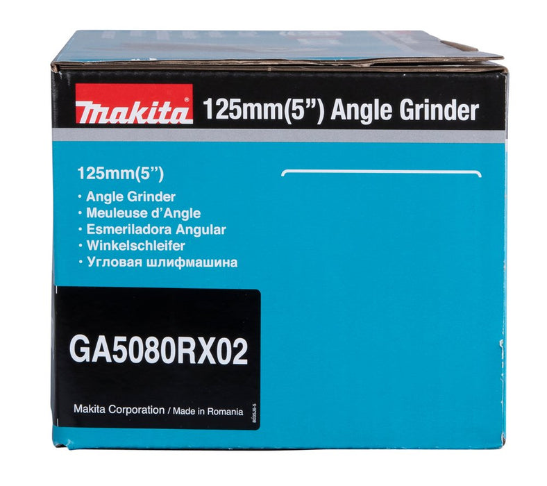EAN 0088381745581 - Makita GA5080RX02 amoladora angular 12,5 cm 12000 RPM 2,6 kg imagen 17