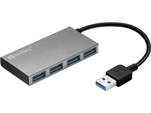 EAN 5705730133886 - Sandberg 133-88 hub de interfaz USB 3.2 Gen 1 (3.1 Gen 1) Type-A 5000 Mbit/s Blanco imagen 1