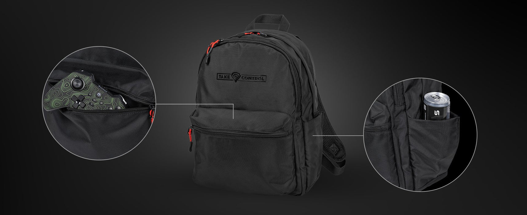 EAN 5901969449808 - GENESIS Palladium 200 mochila Mochila de gaming Negro Poliéster imagen 18