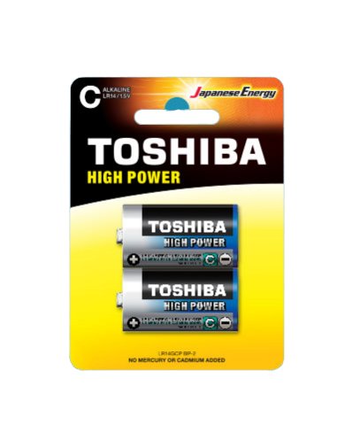 EAN 4904530592522 - Toshiba LR14GCP BP-2 pila doméstica Batería de un solo uso C Alcalino imagen 1