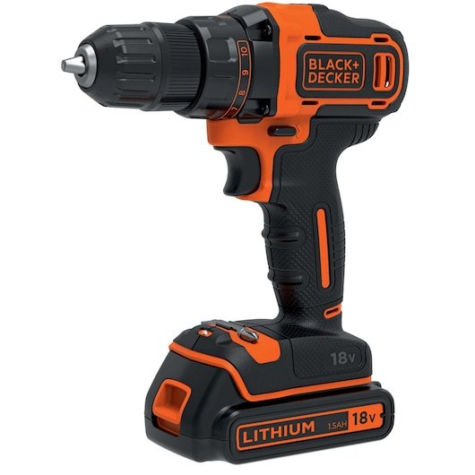 EAN 5035048641088 - Black & Decker BDCDD186K-QW Negro, Naranja imagen 1