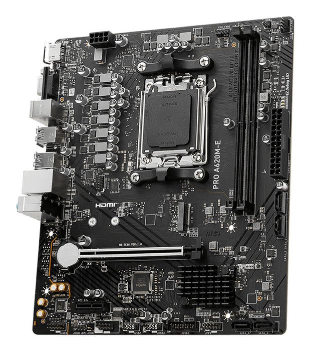EAN 4711377093804 - MSI PRO A620M-E placa base AMD A620 Zócalo AM5 micro ATX imagen 3