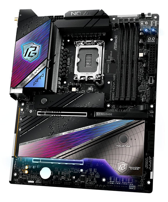 EAN 4710483949708 - Asrock Phantom Gaming Z890 Nova WiFi Intel Z890 LGA 1851 (Socket V1) ATX imagen 5