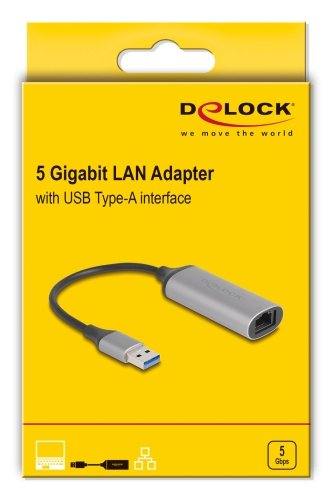 EAN 4043619815715 - DeLOCK 81571 cambiador de género para cable USB Type-A RJ-45 Antracita imagen 2