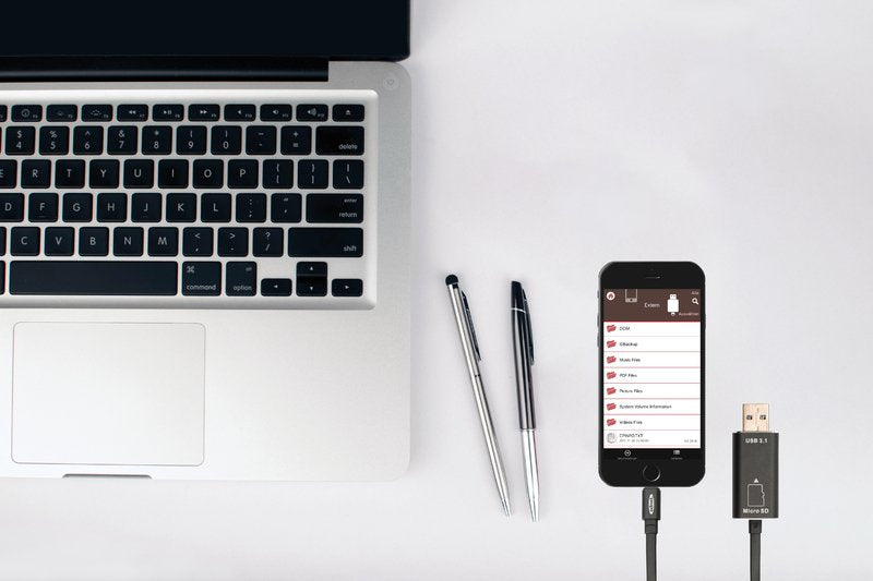 EAN 4054007315199 - Ednet 31519 lector de tarjeta USB 3.2 Gen 1 (3.1 Gen 1)/Lightning Negro imagen 6