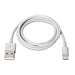 EAN 8436574700350 - AISENS A102-0036 cable de conector Lightning 2 m Blanco imagen 2