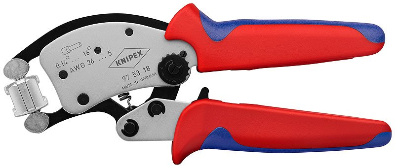 EAN 4003773082729 - Knipex Twistor16 Herramienta para prensar Negro, Azul, Rojo, Plata imagen 1