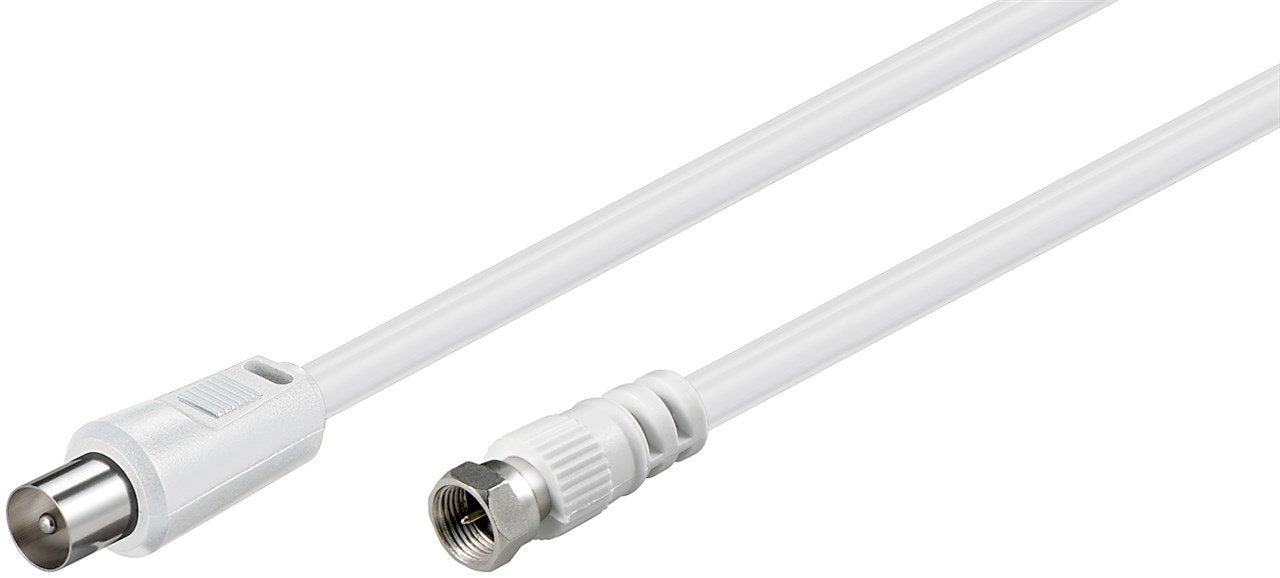 EAN 4040849117282 - Goobay 11728 cable coaxial 5 m F Blanco imagen 2