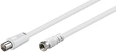 EAN 4040849117282 - Goobay 11728 cable coaxial 5 m F Blanco imagen 2