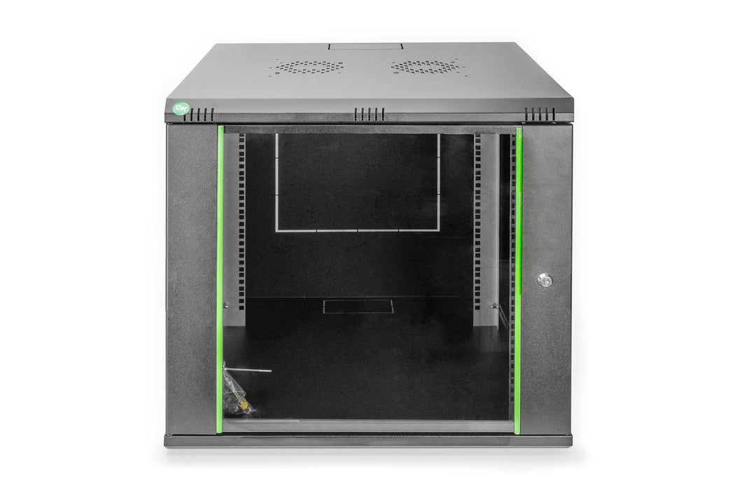 EAN 4016032257806 - Digitus DN-19 09U-6/6-EC-SW armario rack 9U Bastidor de pared Negro imagen 3