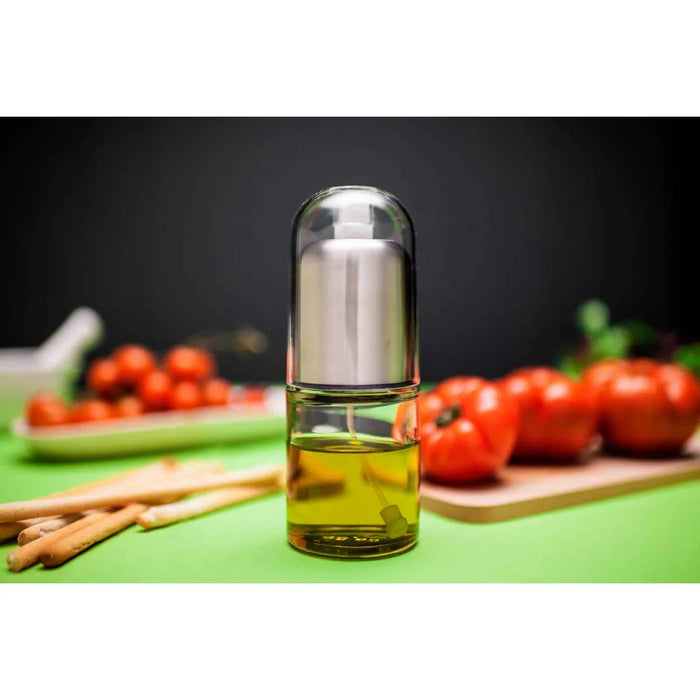 EAN 8436584384397 - JATA HACC4539 dispensador de aceite/vinagre 0,15 L Botella Vidrio, Acero inoxidable Acero, Transparente imagen 9