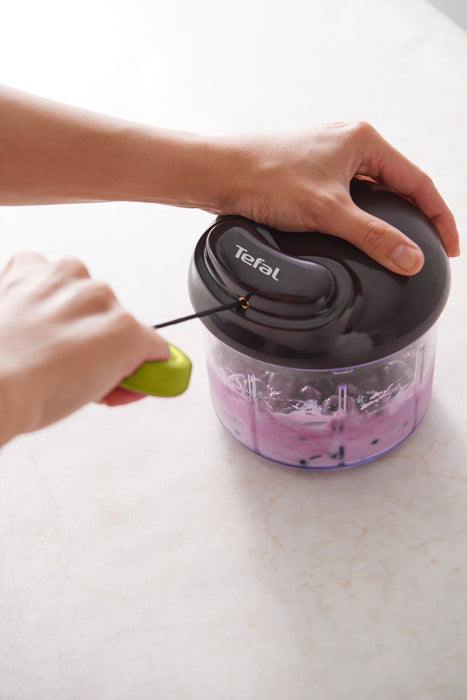 EAN 3168430284326 - Tefal K13210 picadora manual de alimentos Negro, Verde, Transparente imagen 39