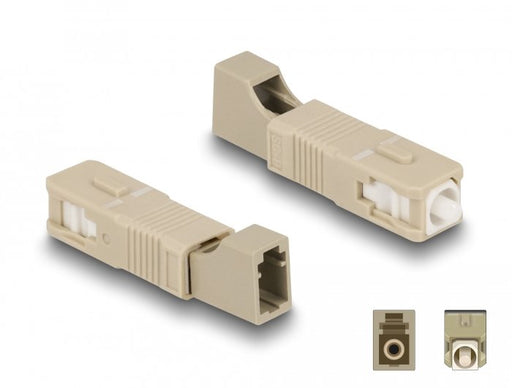 EAN 4043619879427 - DeLOCK 87942 adaptador de fibra óptica LC/SC 1 pieza(s) Beige imagen 1