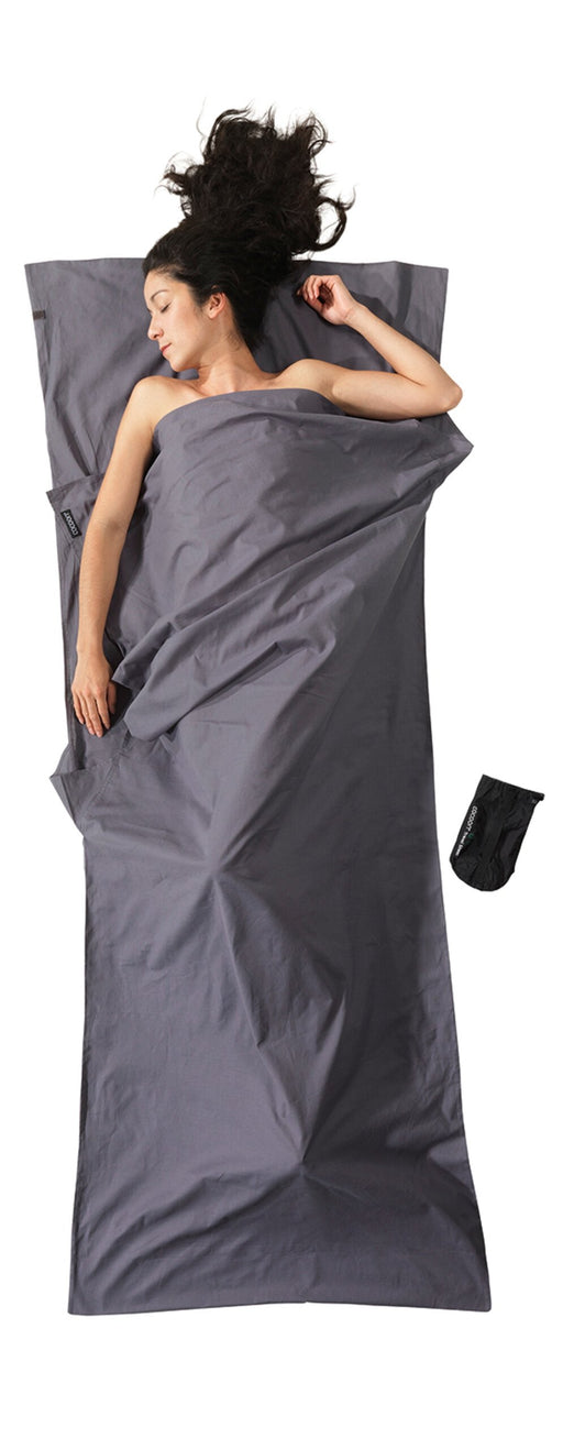 EAN 0799696101794 - Cocoon CT44 saco de dormir Adulto Saco de dormir rectangular Algodón Gris imagen 1