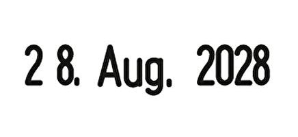 EAN 9008056740032 - Trodat 74003 sello comercial Tradicional Sello de fecha imagen 2