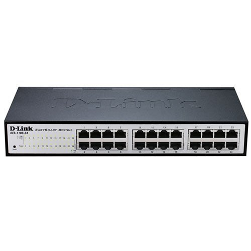 EAN 0790069467844 - D-Link DGS-1100-24V2 Gestionado L2 Gigabit Ethernet (10/100/1000) 1U Negro, Gris imagen 1
