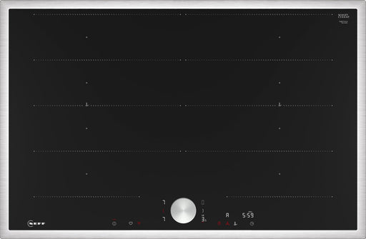 EAN 4242004269854 - Neff T68STY4L0 hobs Negro, Acero inoxidable Integrado 80 cm Con placa de inducción 4 zona(s) imagen 1