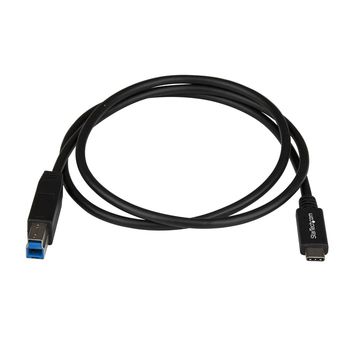 EAN 0065030860765 - StarTech.com USB31CB1M cable USB USB 3.2 Gen 2 (3.1 Gen 2) USB C USB B Negro imagen 5