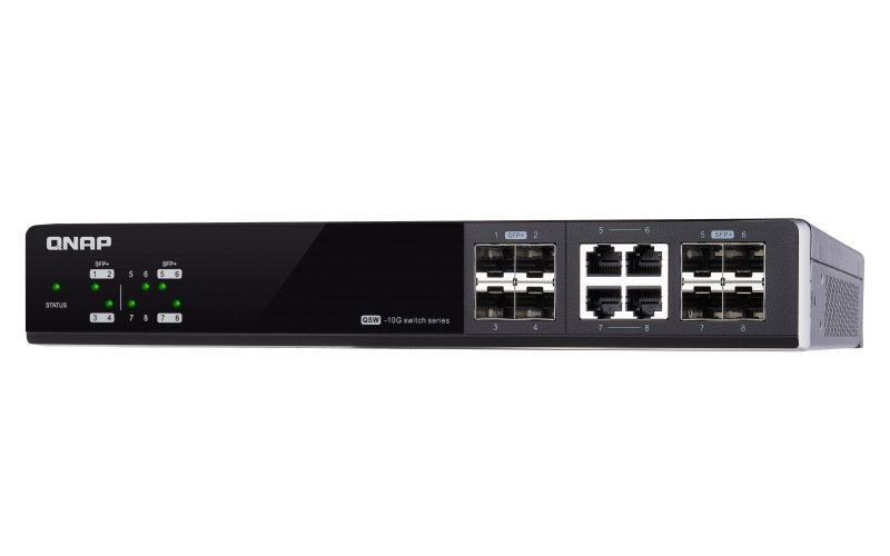 EAN 4713213517819 - QNAP QSW-M804-4C switch Gestionado 10G Ethernet (100/1000/10000) Negro imagen 6