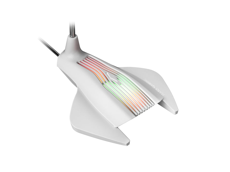 EAN 4710562757682 - Mars Gaming MMICW micrófono Blanco Micrófono de superficie para mesa imagen 4