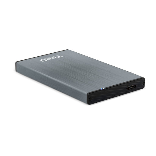 EAN 8433281009646 - TooQ TQE-2527G caja para disco duro externo Caja de disco duro (HDD) Negro, Gris 2.5" imagen 2