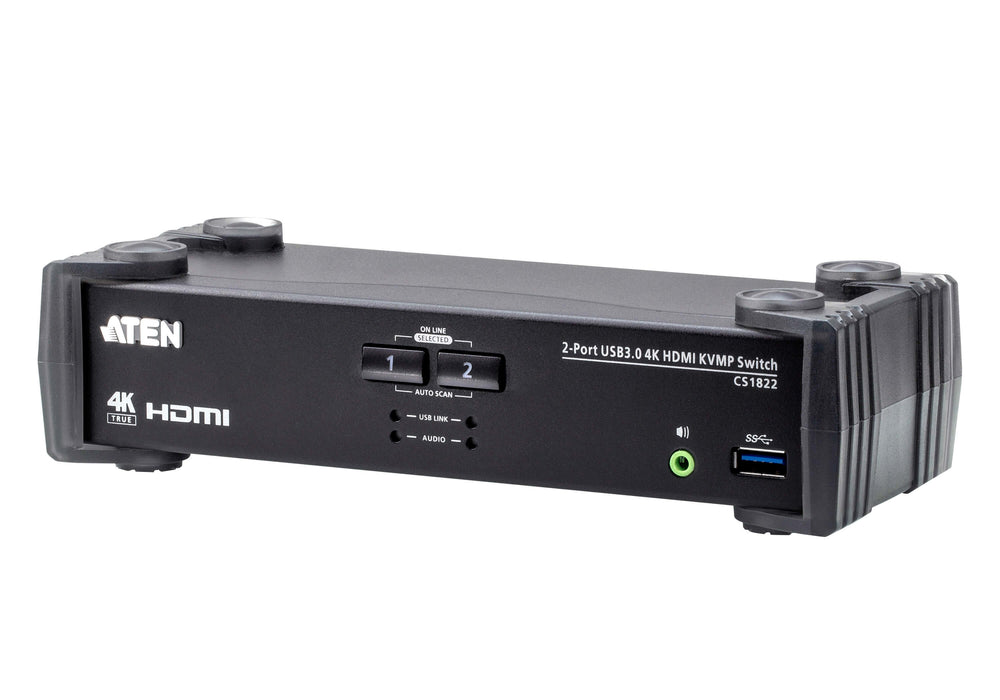 EAN 4719264649417 - ATEN CS1822-AT-G interruptor KVM Negro imagen 1