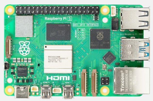 EAN 5056561803326 - Raspberry Pi 5B placa de desarrollo 2400 MHz Arm Cortex-A76 imagen 1
