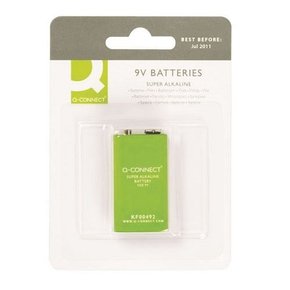 EAN 5705831004924 - Q-CONNECT 9V Batería de un solo uso Alcalino imagen 1