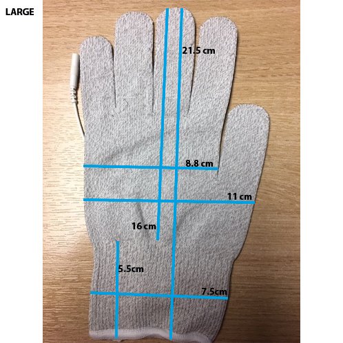 EAN 5033435131105 - TensCare perfect TENS estimulador muscular electrónico Lámina adhesiva Azul, Blanco imagen 12