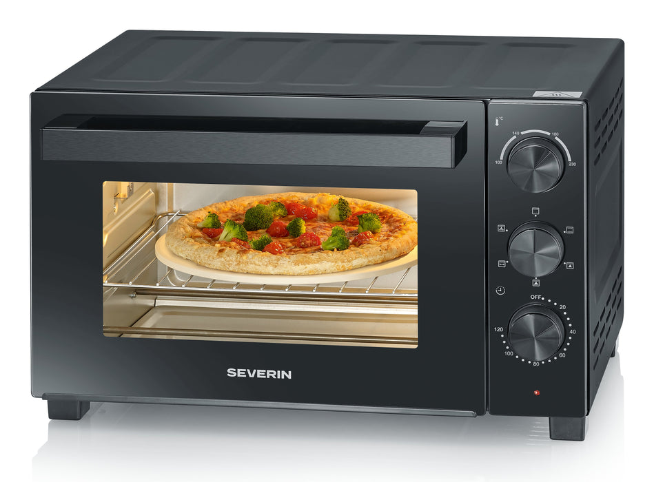 EAN 4008146048746 - Severin TO 2075 horno tostador 30 L 1600 W Negro Parrilla imagen 5