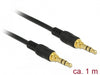 EAN 4043619855476 - DeLOCK 85547 cable de audio 1 m 3,5mm Negro imagen 1
