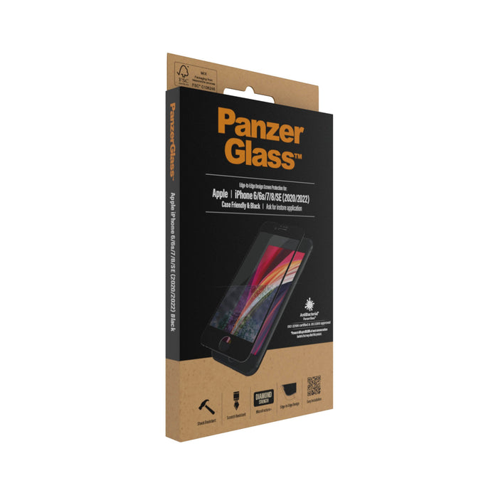 EAN 5711724026799 - PanzerGlass ® Screen Protector iPhone 8 | 7 | 6s | 6 | SE (2020/2022) | Edge-to-Edge Protector de pantall imagen 4