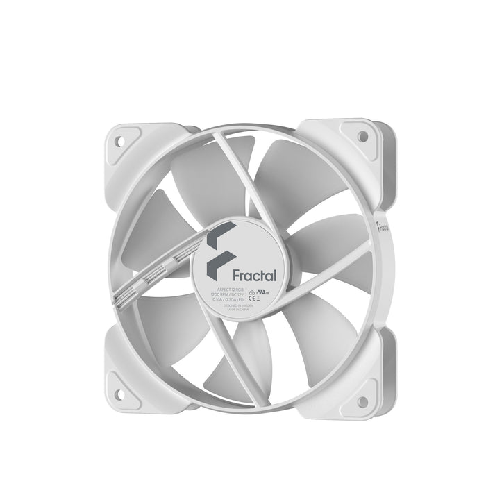 EAN 7340172703556 - Fractal Design Aspect 12 RGB Carcasa del ordenador Ventilador 12 cm Blanco 1 pieza(s) imagen 4