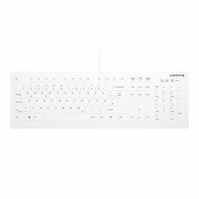 EAN 7061118086877 - CHERRY AK-C8112 teclado Médico USB QWERTZ Alemán Blanco imagen 1