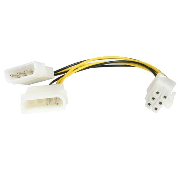 EAN 0065030811194 - StarTech.com LP4PCIEXADAP cable de alimentación interna 0,153 m imagen 1