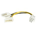 EAN 0065030811194 - StarTech.com LP4PCIEXADAP cable de alimentación interna 0,153 m imagen 1