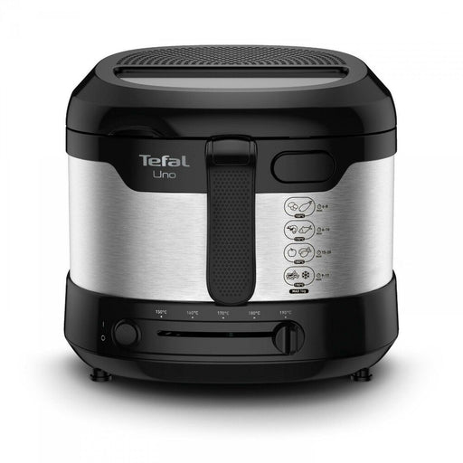 EAN 3045386381807 - Tefal Uno FF215D Sencillo Independiente 1600 W Freidora Negro, Acero inoxidable imagen 1