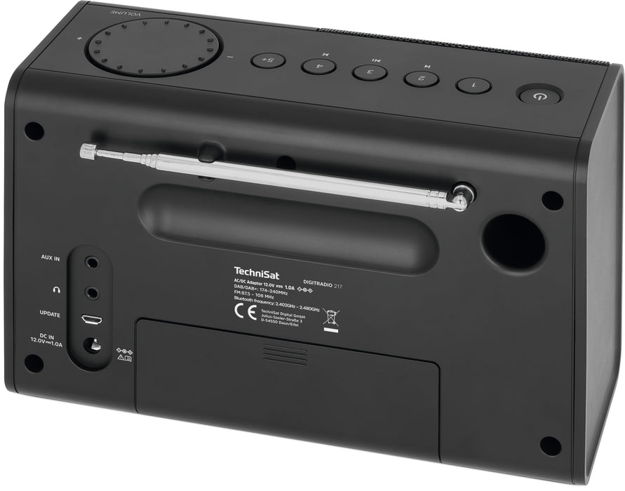EAN 4019588039988 - TechniSat DIGITRADIO 217 Portátil Analógico y digital Negro imagen 11