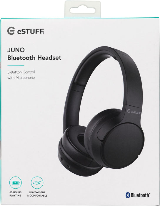 EAN 5704174646099 - eSTUFF ES652700 auricular y casco Auriculares Inalámbrico Diadema Música USB Tipo C Bluetooth Negro imagen 6