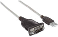 EAN 0766623151849 - Manhattan 151849 cable de serie Negro 1,8 m Serial/COM/RS232/DB9 imagen 2