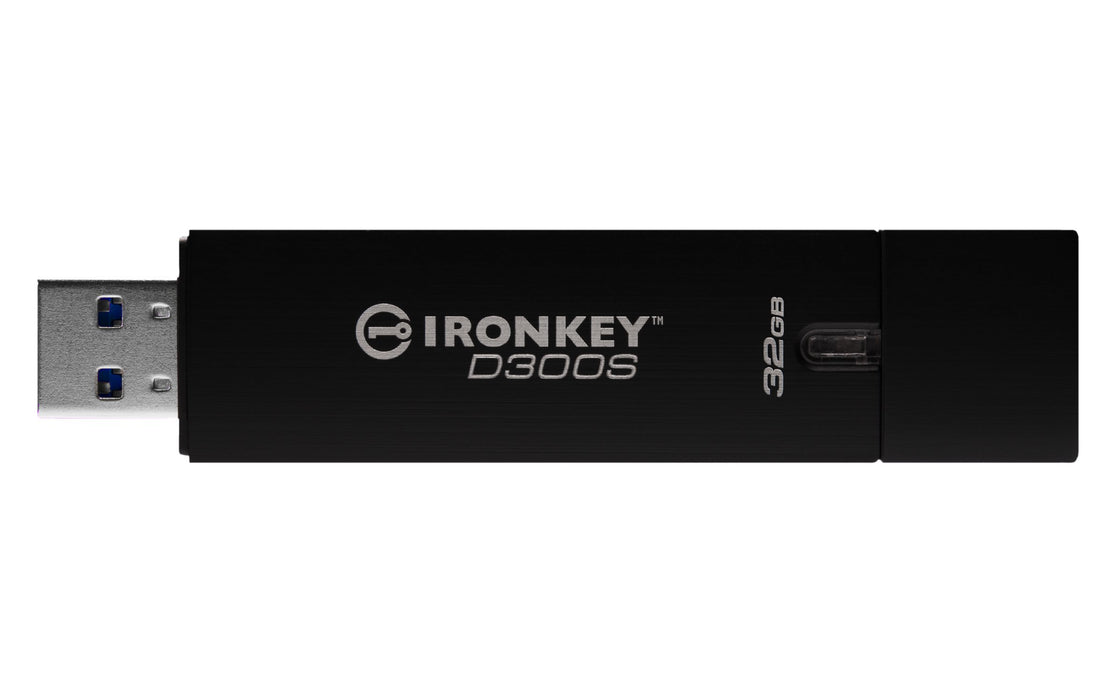 EAN 0740617287592 - Kingston Technology IronKey D300S unidad flash USB 32 GB USB tipo A 3.2 Gen 1 (3.1 Gen 1) Negro imagen 3