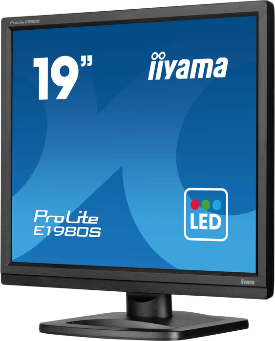 EAN 4948570125418 - iiyama ProLite E1980S-B1 pantalla para PC 48,3 cm (19") 1280 x 1024 Pixeles VGA LED Negro imagen 4