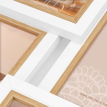 EAN 8020912082316 - ZEP Ayas 6Q Marco digital Blanco imagen 3