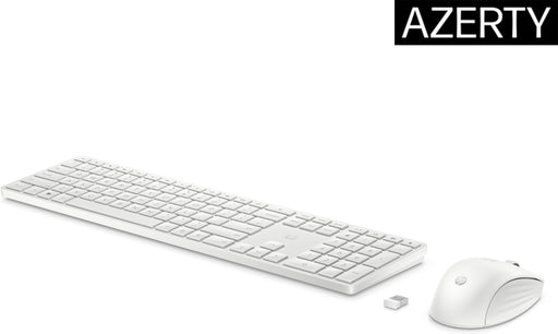 EAN 196188142189 - HP 650 Wireless Keyboard and Mouse Combo teclado Ratón incluido Hogar RF inalámbrico Blanco imagen 2