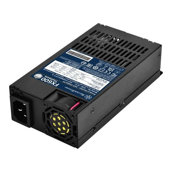 EAN 4710679813813 - Silverstone FX600 Platinum unidad de fuente de alimentación 600 W 20+4 pin ATX Flex ATX Negro imagen 1