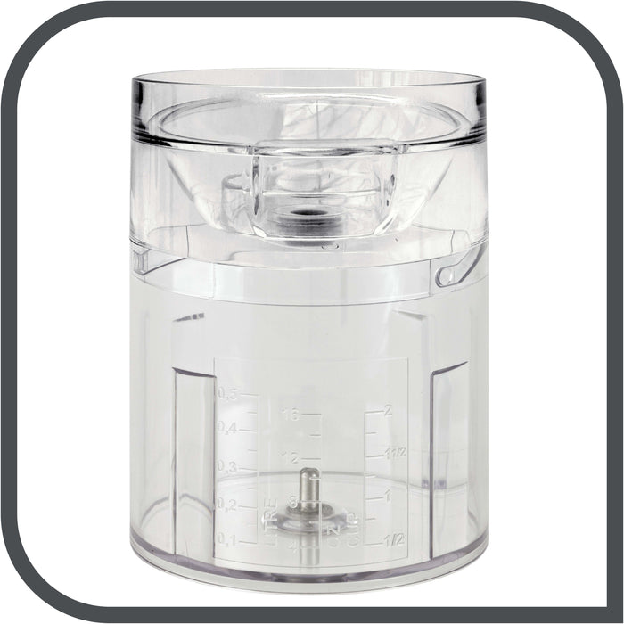 EAN 3045386370702 - Tefal MB450B picadora eléctrica de alimentos 0,5 L 500 W Transparente, Blanco imagen 2