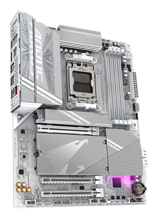 EAN 4719331864682 - GIGABYTE X870 AORUS ELITE WIFI7 ICE AMD X870 Zócalo AM5 ATX imagen 3