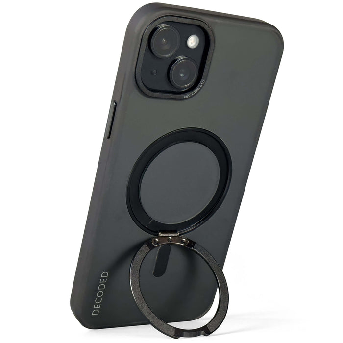 EAN 8720593010782 - Decoded D24IPO15PLLSBC1FK funda para teléfono móvil 17 cm (6.7") Negro, Transparente imagen 5