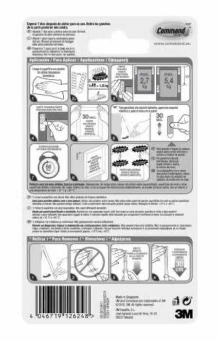EAN 4046719126248 - Command 17201-4PK Etiqueta de instalación imagen 2