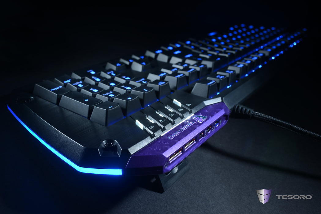 EAN 0609132867323 - Tesoro Lobera teclado Juego USB AZERTY Negro imagen 23